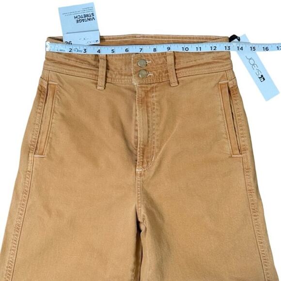 NWT Joe's Womens Allana Wide Leg Jeans High Rise Vintage Stretch Almond Size 26 - Picture 7 of 10